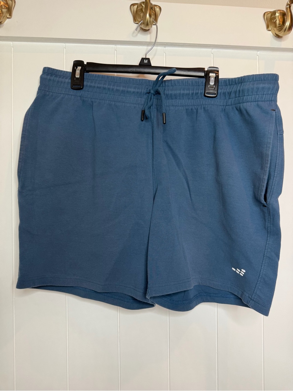 bcg Slate Blue Athletic Drawstring Shorts